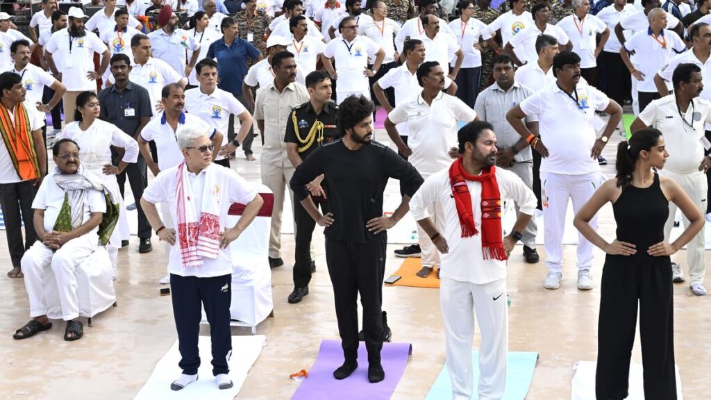 yoga day 2025
