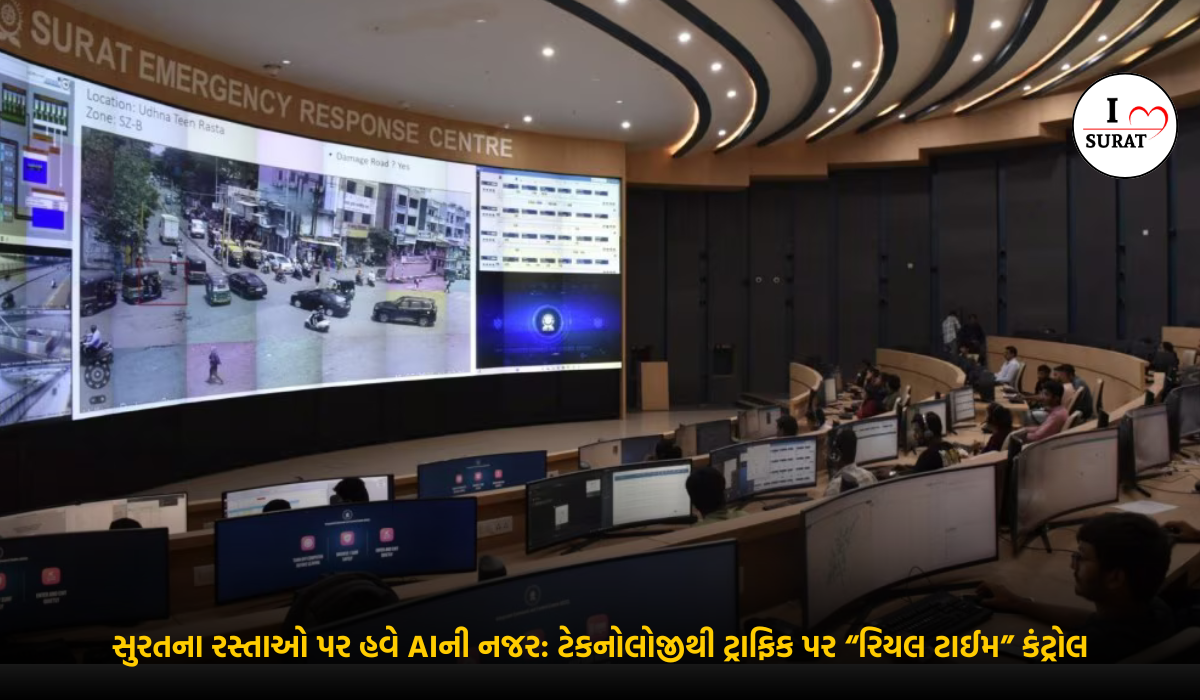 AI Traffic Management in Surat.