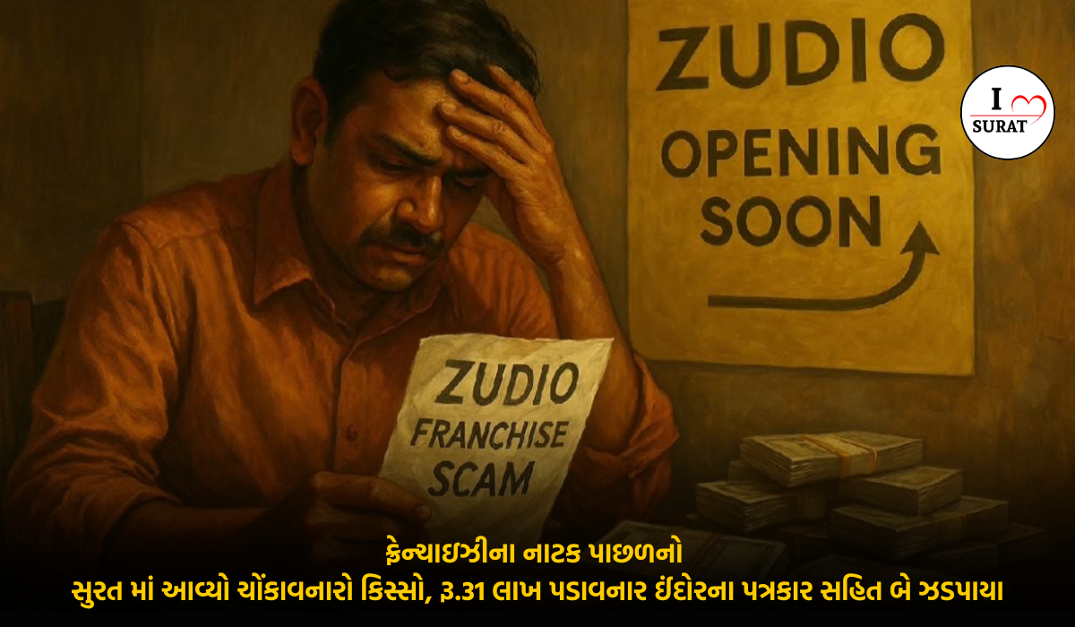 સુરત શહેરમાં ફરી એક વખત ઠગાઈની ચોંકાવનારી ઘટના સામે આવી છે. Zudio